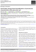 Cover page: Automated, image-based quantification of peroxisome characteristics with perox-per-cell.