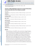 Cover page: Toward a Unified Metadata Schema for Ecological Momentary Assessment with Voice-First Virtual Assistants.