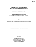 Cover page: Evaluation of I-15 Devore (08-0A4224) Long-Life Pavement Rehabilitation Costs