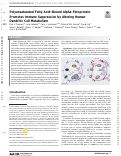 Cover page: Polyunsaturated fatty acid-bound alpha-fetoprotein promotes immune suppression by altering human dendritic cell metabolism