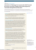 Cover page: Association of Histologic Chorioamnionitis With Perinatal Brain Injury and Early Childhood Neurodevelopmental Outcomes Among Preterm Neonates