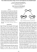 Cover page: Naïve Beliefs About Intervening on Causes and Symptoms in the Health Domain