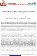 Cover page: Vocalizations produced by bottlenose dolphins (Tursiops truncatus) during mouth actions in aggressive and non-aggressive contexts