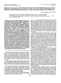 Cover page: Molecular analysis of the human class I alcohol dehydrogenase gene family and nucleotide sequence of the gene encoding the beta subunit.