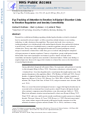 Cover page: Eye Tracking of Attention to Emotion in Bipolar I Disorder: Links to Emotion Regulation and Anxiety Comorbidity.