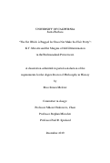 Cover page: “The Fat Which is Begged for Does Not Make the Hair Pretty”: K.T. Motsete and the Margins of Self-Determination in the Bechuanaland Protectorate