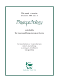 Cover page: Characterization of Race-Specific Interactions Among Isolates of Verticillium dahliae Pathogenic on Lettuce