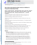 Cover page: Risk of recurrent arterial ischemic stroke in childhood: A prospective international study