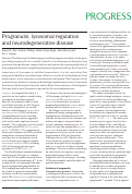 Cover page: Progranulin, lysosomal regulation and neurodegenerative disease