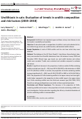 Cover page: Urolithiasis in cats: Evaluation of trends in urolith composition and risk factors (2005-2018).