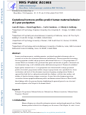 Cover page: Gestational hormone profiles predict human maternal behavior at 1-year postpartum