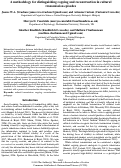 Cover page: A methodology for distinguishing copying and reconstruction in cultural
transmission episodes