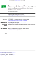 Cover page: Every document and picture tells a story: using internal corporate document reviews, semiotics, and content analysis to assess tobacco advertising.