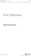 Cover page: Fire Woman