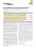 Cover page: In-Depth Method for the Characterization of Glycosylation in Manufactured Recombinant Monoclonal Antibody Drugs