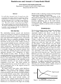 Cover page: Reminiscence and Arousal: A Connectionist Model