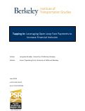 Cover page: Tapping In: Leveraging Open-Loop Fare Payments to Increase Financial Inclusion