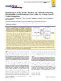 Cover page: Developing an Acidic Residue Reactive and Sulfoxide-Containing MS-Cleavable Homobifunctional Cross-Linker for Probing Protein-Protein Interactions.