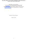 Cover page: The radiative influence of aerosol effects on liquid-phase cumulus clouds based on 
sensitivity studies with two climate models