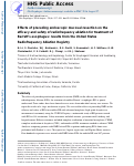 Cover page: Effect of prior EMR on RFA efficacy