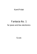 Cover page: Fantasia No. 1