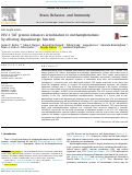 Cover page: HIV-1 TAT protein enhances sensitization to methamphetamine by affecting dopaminergic function