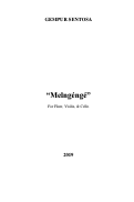 Cover page: Melngéngé