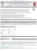 Cover page: Lipoprotein(a), high-sensitivity c-reactive protein, homocysteine and cardiovascular disease in the Multi-Ethnic Study of Atherosclerosis.