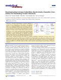 Cover page: Developing new isotope-coded mass spectrometry-cleavable cross-linkers for elucidating protein structures.