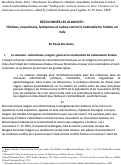 Cover page: Décoloniser les alliances: Hindous, musulmans, lesbiennes et autres contre le nationalisme hindou en Inde