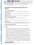 Cover page: Novel Methodology for Measuring Regional Myocardial Efficiency