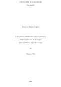 Cover page: Essays on Human Capital
