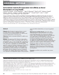 Cover page: Extracellular Vesicle-Encapsulated microRNAs as Novel Biomarkers of Lung Health.