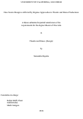 Cover page: How Scenic Design is Affected by Organic Approaches to Theatre and Dance Productions