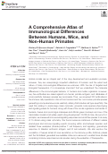 Cover page: A Comprehensive Atlas of Immunological Differences Between Humans, Mice, and Non-Human Primates