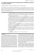 Cover page: Cost-utility and budget impact of methylene blue-treated plasma compared to quarantine plasma.