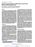 Cover page: Similar self-renewal properties for different sizes of human primary melanoma colonies replated in agar.