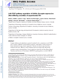 Cover page: JAK/STAT pathway regulation of GABAA receptor expression after differing severities of experimental TBI.