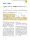 Cover page: γS-Crystallin Proteins from the Antarctic Nototheniid Toothfish: A Model System for Investigating Differential Resistance to Chemical and Thermal Denaturation