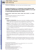 Cover page: Symptom persistence in a community cohort of women with interstitial cystitis/bladder pain syndrome (IC/BPS): 3-, 6-, 9-, and 12-month follow-up from the RICE cohort