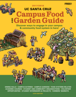 Cover page of 2017-2018 UC Santa Cruz Campus Food &amp; Garden Guide