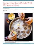 Cover page: Connecting Local Chefs with Olympia Oysters