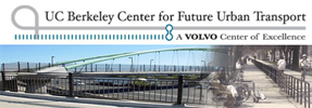 UC Berkeley Center for Future Urban Transport: A Volvo Center of Excellence banner