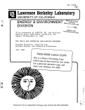 Cover page: THE DOE-2 AND SUPERLITE DAYLIGHTING PROGRAMS