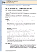 Cover page: Dating and substance use in adolescent peer networks