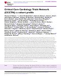 Cover page: Critical Care Cardiology Trials Network (CCCTN): a cohort profile.