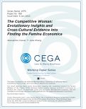 Cover page: The Competitive Woman: Evolutionary Insights and Cross-Cultural Evidence into Finding the Femina Economica