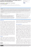 Cover page: Circadian Clock Dysregulation and Prostate Cancer: A Molecular and Clinical Overview