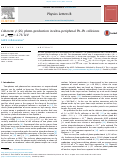 Cover page: Coherent ψ(2S) photo-production in ultra-peripheral PbPb collisions at sNN=2.76&nbsp;TeV