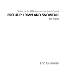 Cover page: Prelude: Hymn and Snowfall